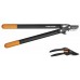 Fiskars SET Bypass-Getriebeastschere M L74 + Gartenschere P26