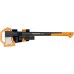 Fiskars Set Spaltaxt X21 + Axt- und Messerschäfer Xsharp 1019333
