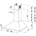 Franke Wandhaube CAPPA FJO 904 XS, Edelstahl, 110.0061.976