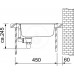 Franke Eurostar ETN 610, 455x435 mm, Küchenspüle, Edelstahl 101.0286.106