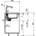 Franke KBX 210/610-55 Edelstahl-Spüle Unterbauspüle flachenbündig 127.0039.227