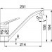 Franke Novara Plus -Küchenarmatur, Festauslauf, Black Matt 115.0659.961