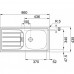 Franke ESN 614 Nova Edelstahlspüle, 860 x 435 mm 101.0288.026