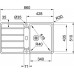 Franke Hydros HDX 614 R, 860x510 mm, 101.0320.861