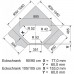 AUSVERKAUF Franke Euroform EFG 682 E, Fragranit Einbauspüle Steingrau-mit 2 Lochbohrungen