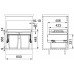 Franke Sorter FX 60 26-11-11, Abfalltrennung, 1 x 26 L, 2 x 11L 121.0557.763