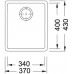 Franke Kubus KBX 110-34, 370×440 mm, Küchenspüle, Edelstahl 122.0382.874
