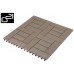G21 WPC Fliese Palmyra Indi teak, 2,3x30x30cm, 6391004