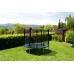 G21 Gartentrampolin mit Sicherheitsnetz 250 cm grün 69042612