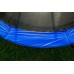 G21 SpaceJump Trampolin, 366 cm, blau, mit Sicherheitsnetz + gratis Leiter 69042691