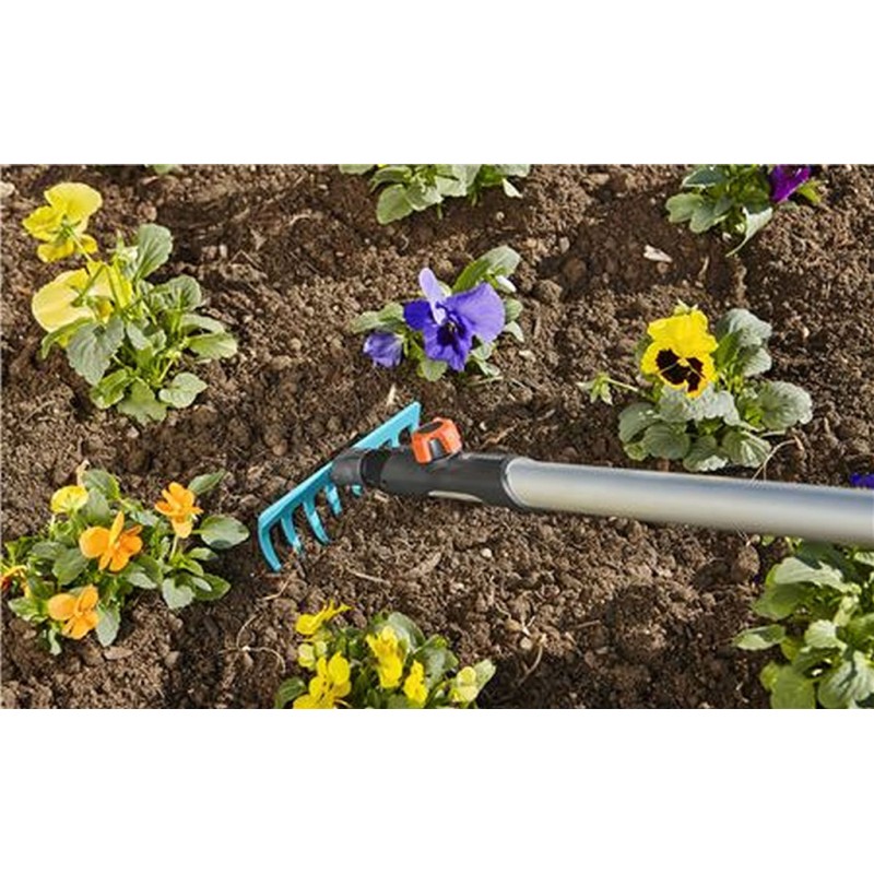 GARDENA CombisystemRechen 30cm mit Stiel 130cm 302436