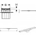 Geberit CleanLine 20 Duschrinne 30-160 cm, Edelstahl gebürstet 154.453.KS.1