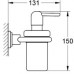 GROHE Atrio Seifenspender 40306000