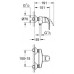 GROHE Eurosmart Einhand-Brausebatterie DN 15 chrom, 33555001