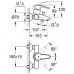 GROHE Eurostyle Einhand-Wannenbatterie, DN15 chrom 33591001