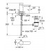 GROHE Eurosmart CS Selbstschluss-Waschtischbatterie, chrom 36318000