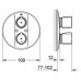 Thermostat-Brausebatterie 19416000