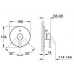 GROHE Lineare Einhand-Wannenbatterie 19297000