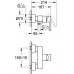 GROHE Lineare Einhand-Brausebatterie, DN15 33865000
