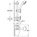 GROHE Movario Brausegarnitur Five, DN 15