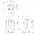 Grundfos Umwälzpumpe UPS 40-50 FN 250, PN6/10, 1x230V, 50Hz 95906422
