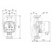 Grundfos ALPHA2 25-50 180mm 1x230V Umwälzpumpe
