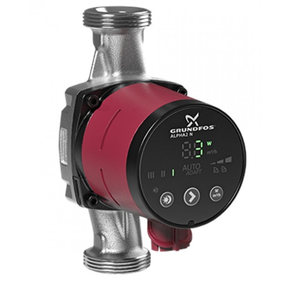 Grundfos Alpha2 25-40 N 180mm 97914911 mit Dammschale