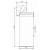 HAAS+SOHN Kaminofen Vaasa Plus V, anthrazit-silber 0430815050000