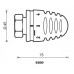 HERZ Thermostatkopf "MINI klasic", mit Anschlussgewinde M 28 x 1,5 1920030