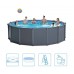 INTEX Graphite Panel Pool O 478cm (Set) 26382GN