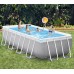 INTEX PRISM FRAME RECTANGULAR PREMIUM POOLS Swimmingpool-Set 488 x 244 x 107 cm 26792GN