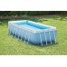 INTEX PRISM FRAME Rectangular POOL 300 x 175 x 80 cm + Kartuschenfilteranlage, 28314NP