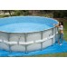 INTEX Frame Pool Set Ultra Rondo O 488 x 122 cm mit Filteranlage und Leiter 28322NP