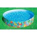 INTEX Quick Snap-Pool Kinderbecken Fische 183 x 38 cm 56452NP