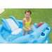 INTEX Play Center Pool "Nilpferd" mit Rutsche 221x188x86cm 57150NP