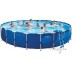 INTEX Frame Pool Set Rondo 732 x 132 cm 28262GN+Kartuschenfilteranlage