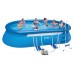 INTEX Oval Frame Pool Set 610 x 366 x 122 cm, 28194GN