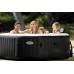 INTEX Jet & Bubble Spa Deluxe Octagon Whirlpool salzwassersystem, für 4 personen 28454GN