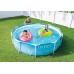 INTEX METAL FRAME POOLS Schwimmbad 305 x 76 cm mit kartuschenfilteranl 28208GN