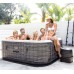 INTEX Whirlpool Pure Spa Greystone Deluxe Square 239 x 71 cm 28452