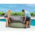 INTEX Energiesparende Thermoabdeckung für Whirlpool 4 Personen, rund 198 x 72 cm 28523