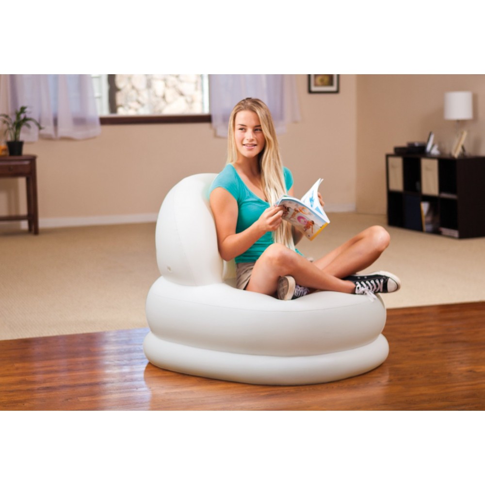 Intex Aufblasbarer Modesessel - Mehrfarbiger Relaxsessel 84x99x76cm
