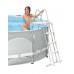 INTEX Leiter mit Plattform für Pools bis 122cm 28073