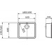 Franke KBX 110-45 Edelstahl Unterbauspüle 122.0036.603