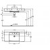 KERAMAG Renova Nr 1 Plan Möbelwaschtisch mit Hahnloch 100 x 48 cm, 122100600 + KeraTect