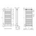 Kermi Credo-Uno Badheizkörper weiß/weiß BH 1169x35x640mm 650 W UNN101200602X2K