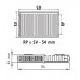 AUSVERKAUF KERMI therm-x2 Profil-Kompakt-Heizkörper 11 900/ 600 FK0110906