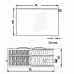Kermi Therm X2 Plan-Kompakt - VM Mittelanschluss 33 900 / 800 PTM330900801L1K
