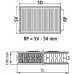 AUSVERKAUF KERMI therm-x2 Profil-Kompakt-Heizkörper 22 600/600 FK0220606 OHNE ORGINALVERPA