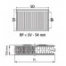 KERMI therm-x2 Profil-Kompakt-Heizkörper 22 900/500 FK0220905